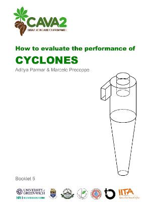 Book cover for How to evaluate the performance of cassava cyclones separators