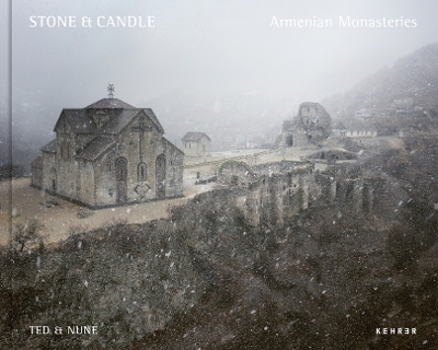 Book cover for Stone & Candle. Armenian Monasteries