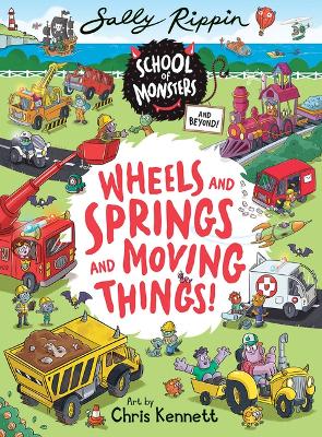 Book cover for Wheels and Springs and Moving Things!