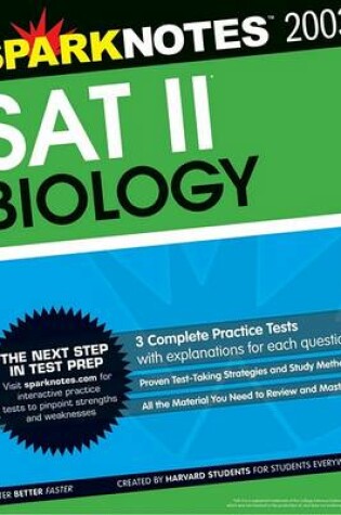 Cover of SAT II Biology (Sparknotes Test Prep)