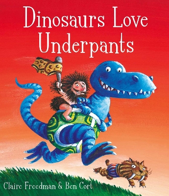 Book cover for Dinosaurs Love Underpants