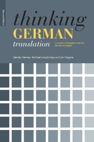 Cover of Thinking German Translation