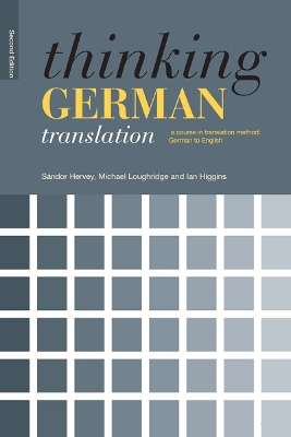 Book cover for Thinking German Translation