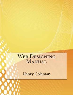 Book cover for Web Designing Manual