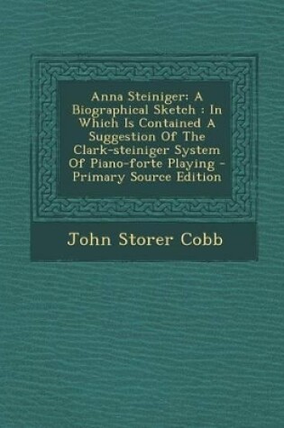 Cover of Anna Steiniger