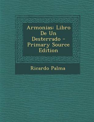 Book cover for Armonias