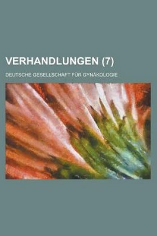 Cover of Verhandlungen (7)