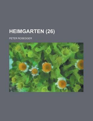 Book cover for Heimgarten (26 )