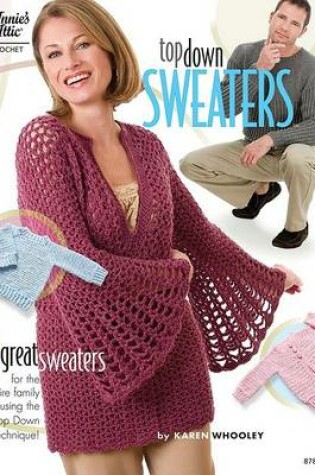 Cover of Top Down Sweaters