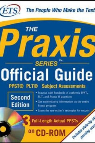 Cover of The Praxis Series Official Guide with CD-ROM, Second Edition