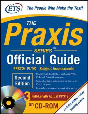 Book cover for The Praxis Series Official Guide with CD-ROM, Second Edition