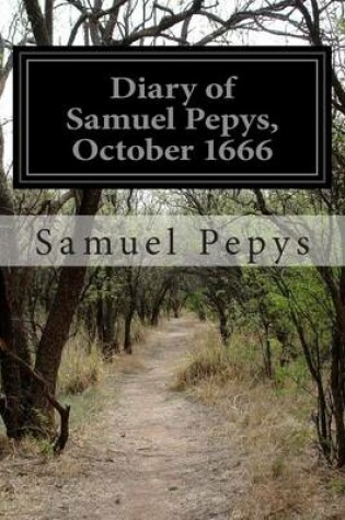 Cover of Diary of Samuel Pepys, October 1666
