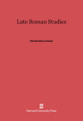 Book cover for Late Roman Studies