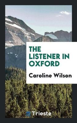 Book cover for The Listener in Oxford