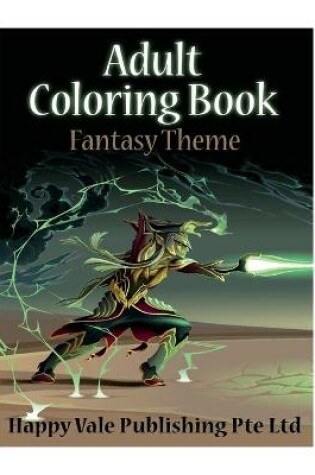 Cover of Adult Coloring Book: Fantasy Theme