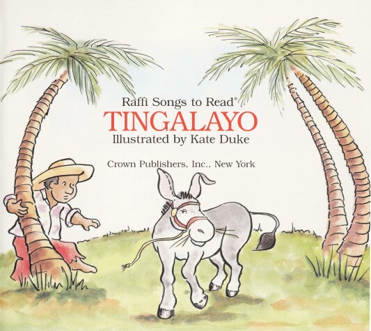 Book cover for Tingalayo