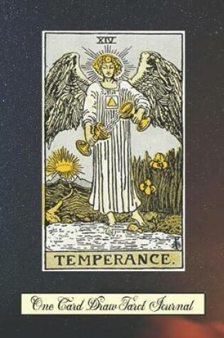 Cover of Temperance One Card Draw Tarot Journal