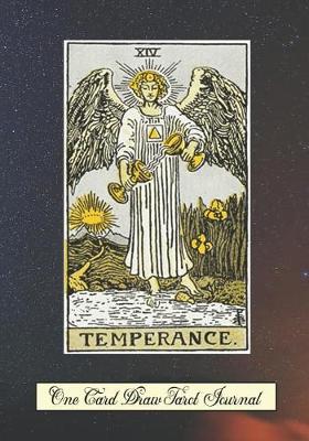 Book cover for Temperance One Card Draw Tarot Journal