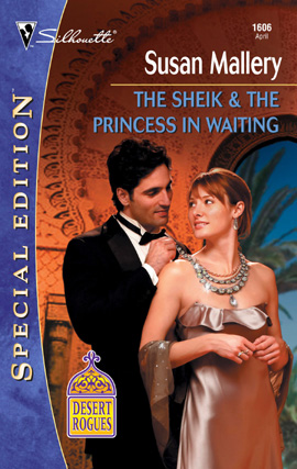 Book cover for The Sheik & the Princess in Waiting