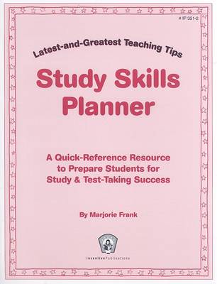 Cover of Study Skills Planner