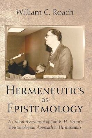 Cover of Hermeneutics as Epistemology