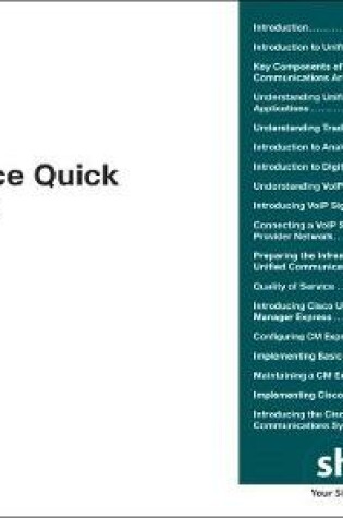 Cover of CCNA Voice Quick Reference