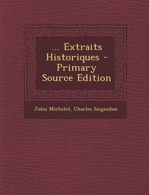 Book cover for ... Extraits Historiques