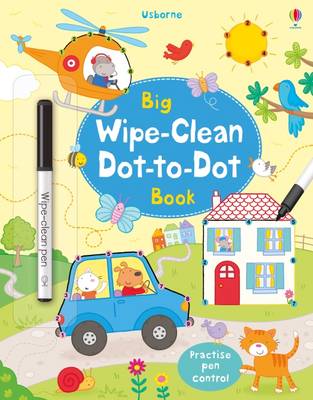 Book cover for Big Wipe-Clean Dot-to-Dot Book