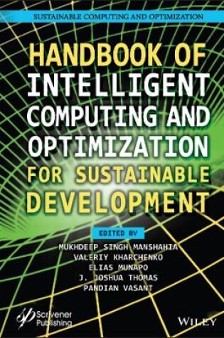 Cover of Handbook of Intelligent Computing and Optimization  for Sustainable Development