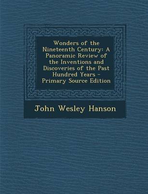 Book cover for Wonders of the Nineteenth Century