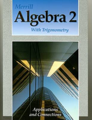 Book cover for Merrill Algebra 2 with Trigonometry