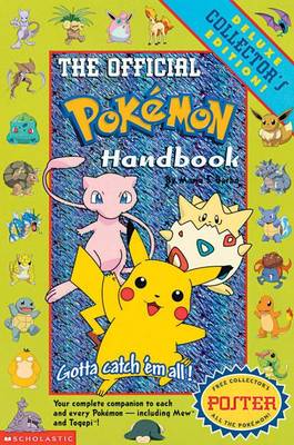 Book cover for The Official Pokemon Handbook