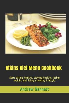 Book cover for Atkins Diet Menu Cookbook
