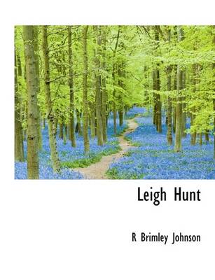 Book cover for Leigh Hunt