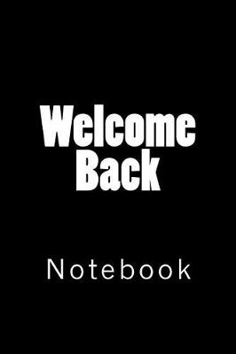 Book cover for Welcome Back