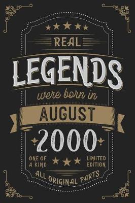 Book cover for Real Legends were born in August 2000