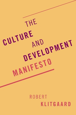 Book cover for The Culture and Development Manifesto