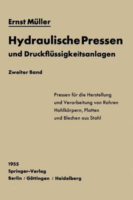 Book cover for Hydraulische Pressen Und Druckflussigkeitsanlagen