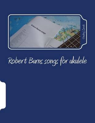 Book cover for Robert Burns songs for ukulele