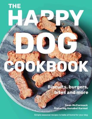 Book cover for The Happy Dog Cookbook