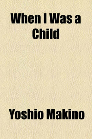 Cover of When I Was a Child