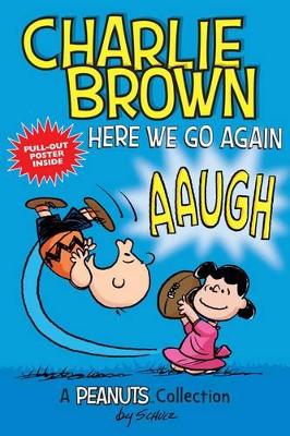 Book cover for Charlie Brown: Here We Go Again