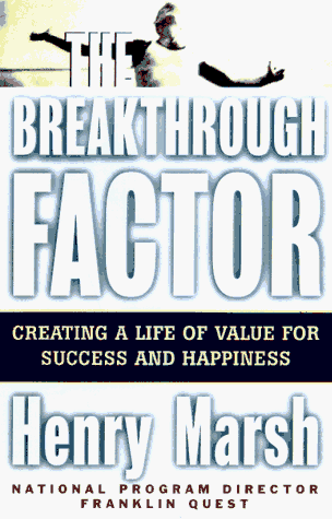 Book cover for The Breakthrough Factor