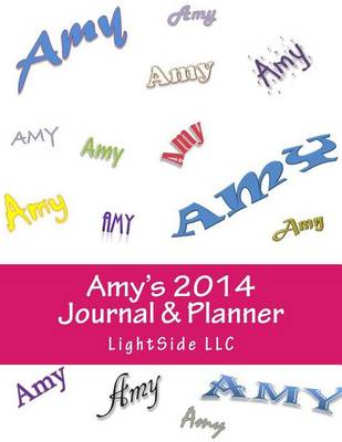 Book cover for Amy's 2014 Journal & Planner