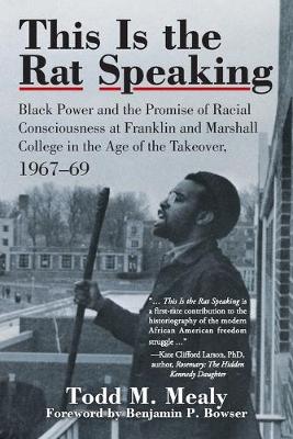 Book cover for This Is the Rat Speaking