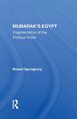 Book cover for Mubarak's Egypt