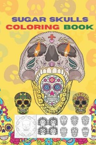 Cover of Sugar Skull Coloring Book