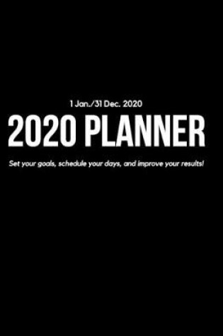 Cover of 2020 Planner