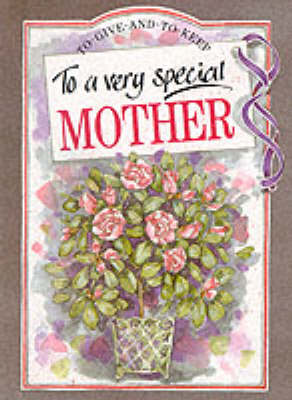 Book cover for To a Very Special Mother