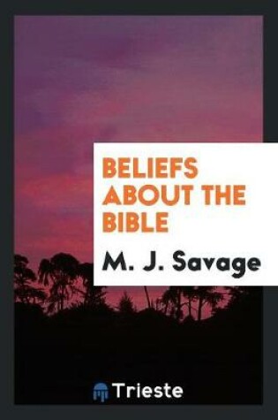 Cover of Beliefs about the Bible